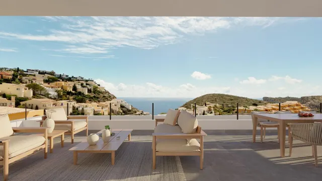Ático de 2 dormitorios con estupendas vistas panorámicas al 