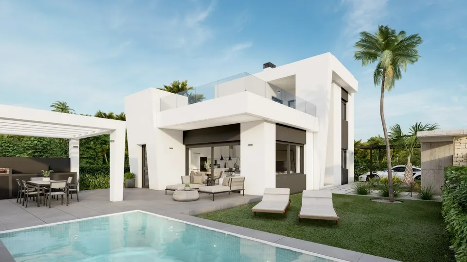 Villas Independientes a tan solo 900 metros del mar.