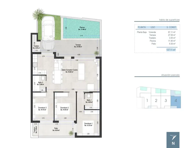 BUNGALOWS DE OBRA NUEVA EN SAN PEDRO DEL PINATAR — 6