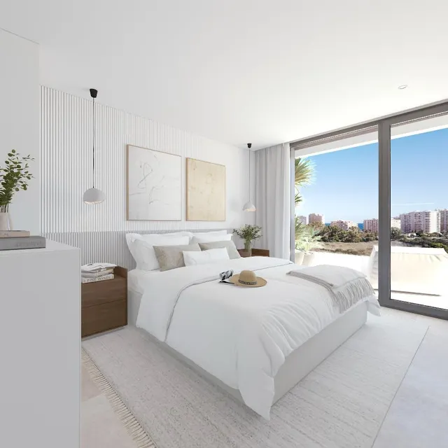 Apartamentos ático de lujo en Calpe con jardín y vistas al mar — 8