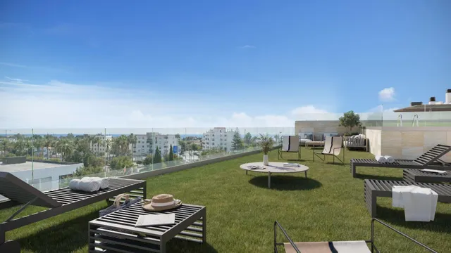 Elegante atico de 3 dormitorios en edificio exclusivo – San 
