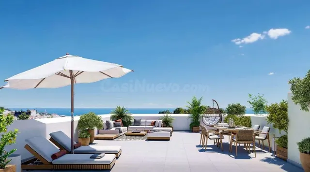Amplio y luminoso atico de 3 dormitorios en Fuengirola – Zon