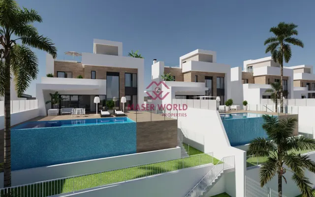 VILLAS DE LUJO DE OBRA NUEVA EN FINESTRAT CON VISTAS AL MAR — 3