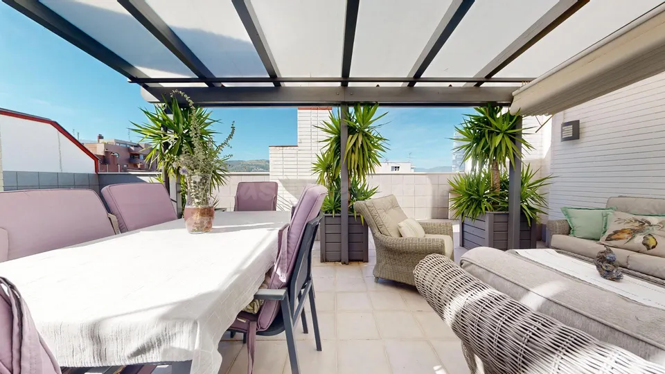 Una terraza excepcional