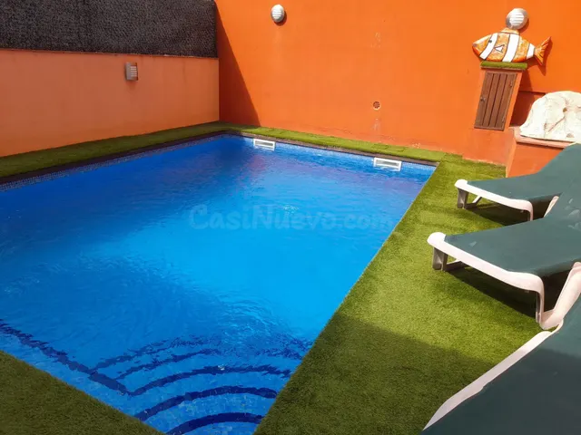 St. joan de Palamós: casa adosada en buen estado con garaje y piscina privada. zona "el figuerar" — 2