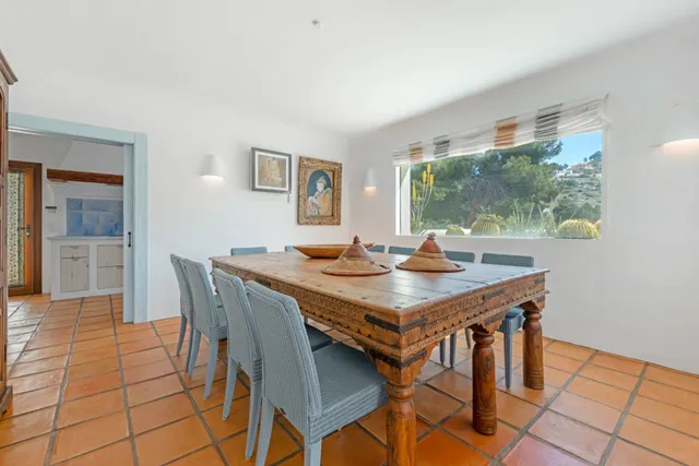 Villa de Estilo Finca Mediterránea con Vistas al Mar en Moraira — 12