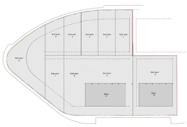 Nave de 1.530 m2 en parcela de 5.400 m2 en Hospitalet de l´I - foto 2