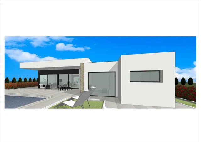 Villas de obra nueva situadas en término de Aspe. — 14