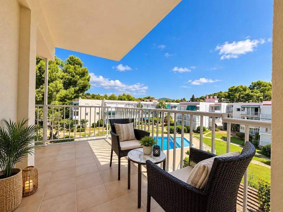 Oportunidad: Piso Moderno 2 dormitorios en Comunidad con Piscina y jardín en Santa Ponsa