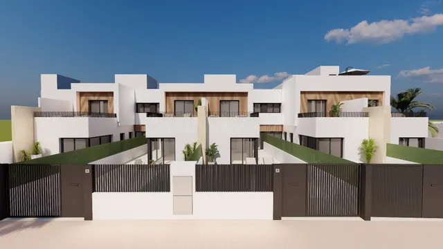 Modernas villas adosadas con piscina privada cerca del mar e - foto 5