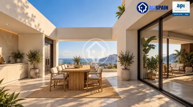 VILLA CON ESPECTACULARES VISTAS AL MAR - foto 3