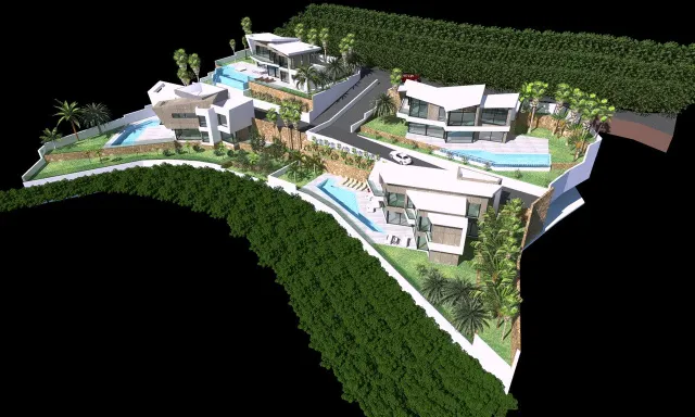 Próximamente proyecto nuevo de 4 villas de lujo estilo moderno — 27