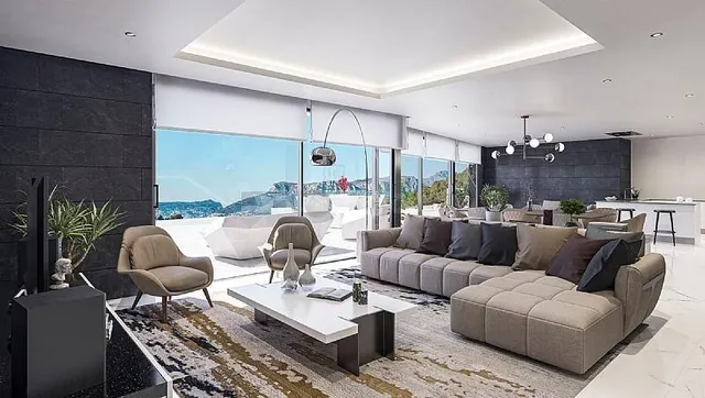 VILLA DE LUJO DE OBRA NUEVA EN BENNISA - foto 3
