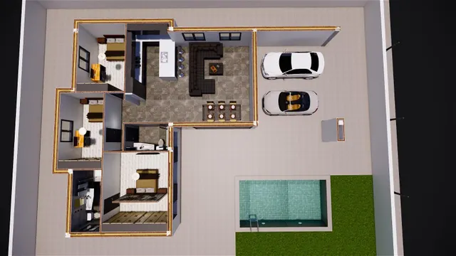 Casa de diseño en parcela de 985 m2 en Cúllar Vega (El Vento - foto 2