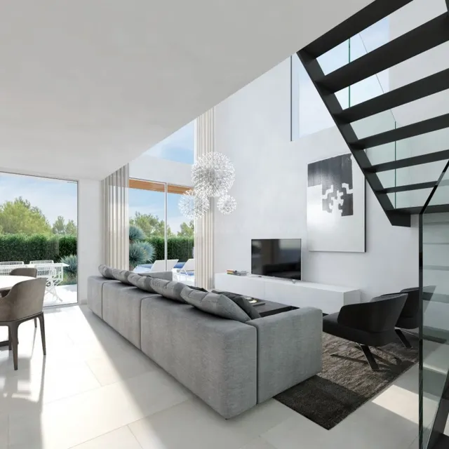 Venta-obra nueva-benidorm-chalet unifamiliar-3 dormitorios-3 baños — 5