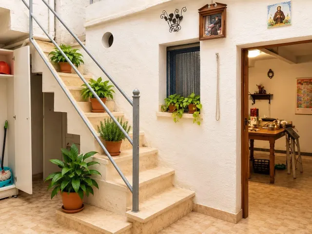 CASA CON PATIO Y GARAJE EN SA POBLA | 3 DORM. + ESTUDIO | POZO | TERRAZAS | 200 m2 — 12