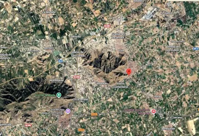 SOLAR DE 412 M2 EN CALLOSA DE SEGURA (ALICANTE) - foto 3