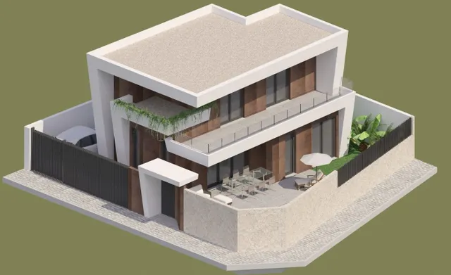 VILLAS MODERNAS DE OBRA NUEVA EN BENIJOFAR — 2
