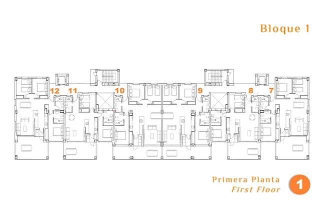 Apartamento 3 habitaciones 98m² en venta - Pueblo — 46