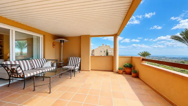 Piso con vistas al mar y terraza en Urbanización El Vicario, La Mairena (Ojén) — 20