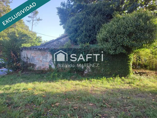 Finca urbana en Trasmonte (Ames) con edificación para rehabilitar — 14