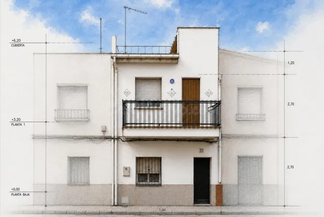 ALMAZORA: 214 M2, CINCO DORMITORIOS Y UNA VIVIENDA QUE PUEDE - foto 5
