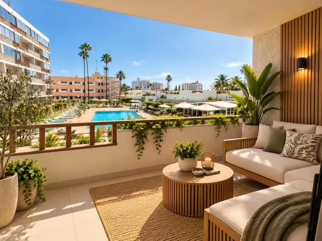 Apartamento con terraza en Playa del Inglés – Edificio Los Tilos — 9