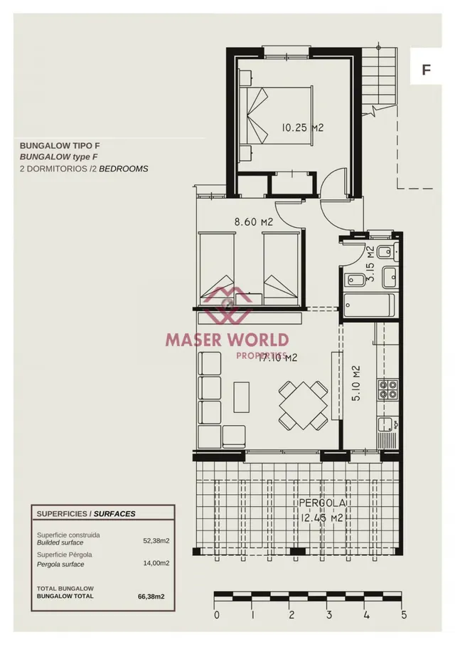 Apartamentos bungalow planta baja en calpe — 17