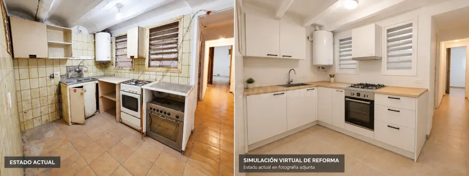 Se vende piso en Barcelona, zona el raval