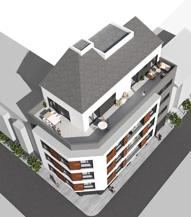 Nueva Construcción Edificio Gala, Avd. Chorrico esq Avd Menendez Pidal, Molina de Segura — 12
