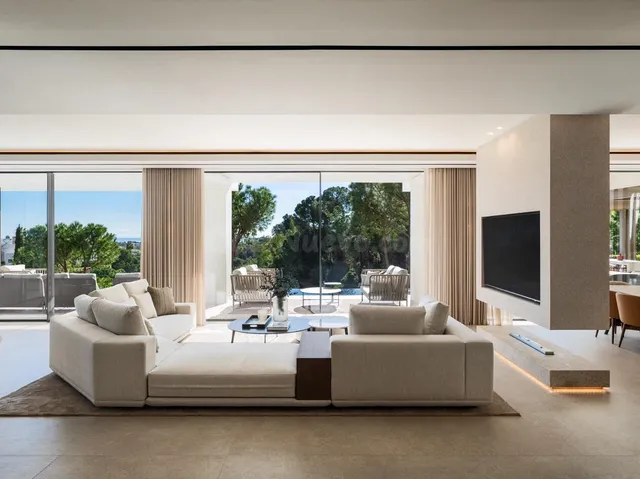 Villa de lujo con vistas al mat en benahavis, la quinta — 10