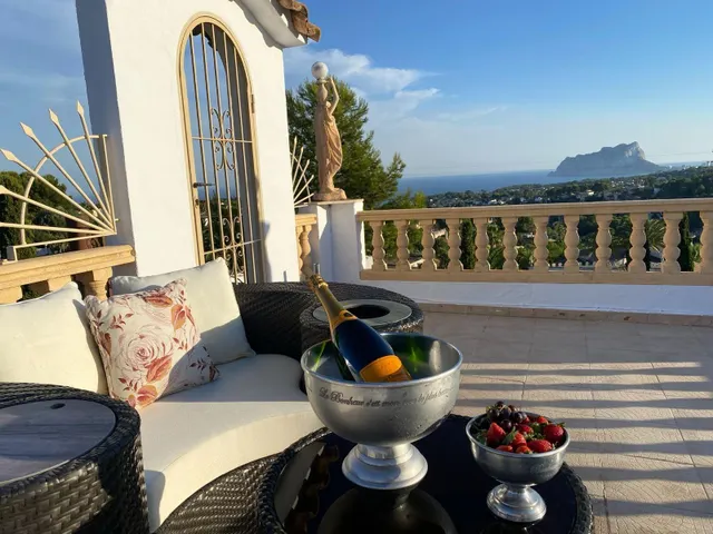 ✓Espectacular Villa con Vistas al Mar en Benissa Costa, Costa Blanca. — 16
