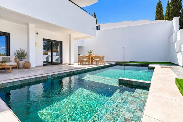 Villa independiente renovada, cerca a Mijas, con piscina pri