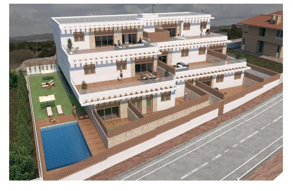 Piso de 1 dormitorio con espectacular terraza y piscina comunitaria en el hornillo
