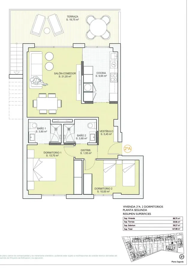 Apartamento 2 habitaciones 90m² en venta - Seascape resort — 8
