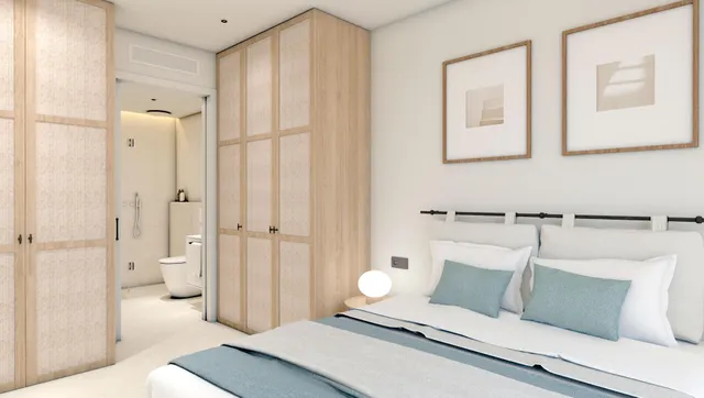 Apartamento tipo bungalow con piscina privada — 9