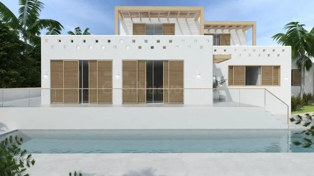 Villa de nueva construcción con vistas al mar cerca de Morai - foto 5