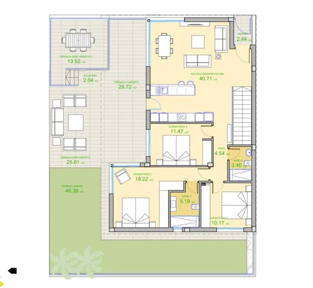 Viviendas Premium con Jardín Privado y Piscina en Urbanización Polop — 16