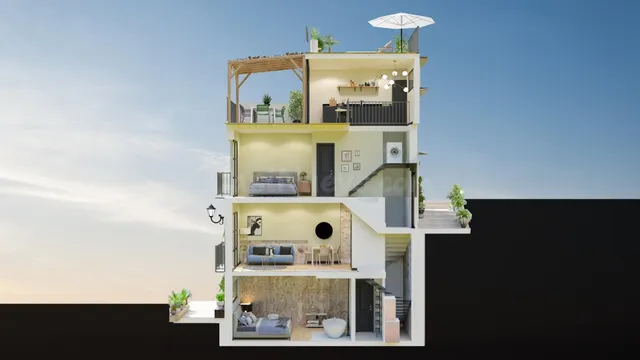 Apartamento 2 habitaciones 110m² en venta - Parlamento - Torneo — 2