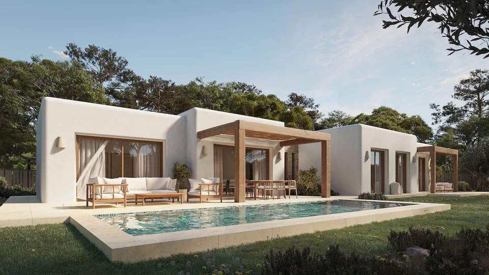 Villas de estilo mediterráneo en La Fustera, Benissa Costa