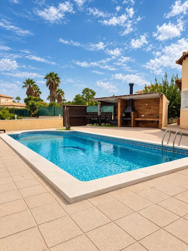 Chalet con piscina privada y parcela — 24