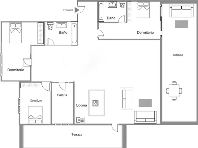 Increible piso de lujo en moderna residencial Sunset Waves. — 31