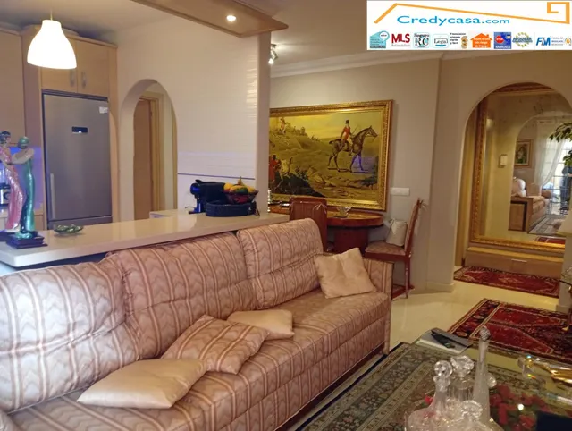Costa Arona. Piso 2 habitaciones, terraza, plaza parking, salon comedor cocina americana — 4