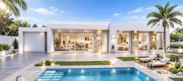 Exclusiva vivienda de obra nueva en Benissanó, ubicada en la