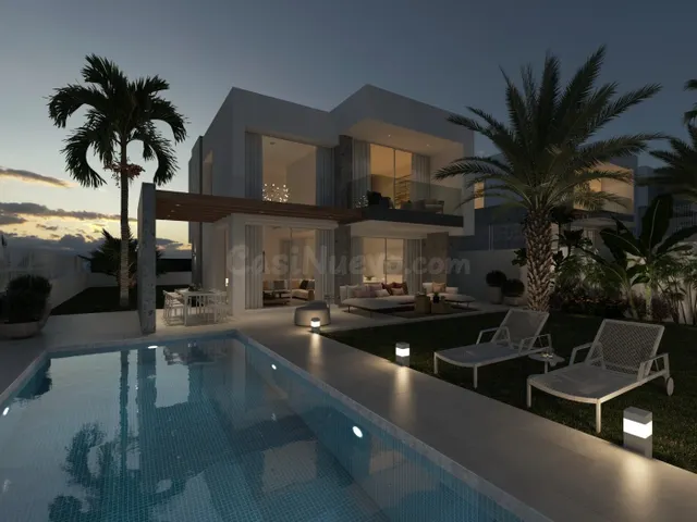 VENTA-OBRA NUEVA-BENIDORM-CHALET UNIFAMILIAR-3 DORMITORIOS-3 - foto 2