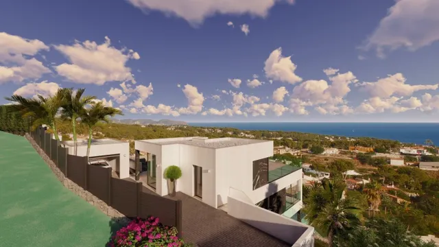 Vivienda de lujo de 3 plantas con maravillosas vistas panorámicas al mar. — 7