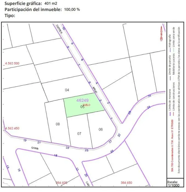 Terreno en zona exclusiva de Cunit — 12