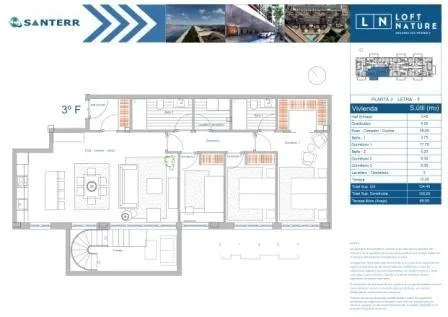 REF 4240 ÁTICO 3 DORM. CON TERRAZA DE 65m2 PUXEIROS ( MOS ) — 11