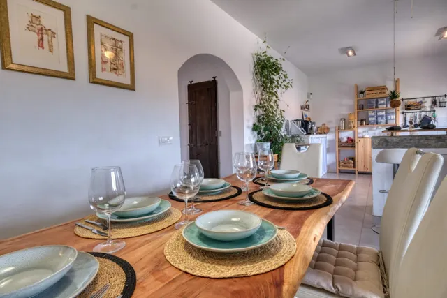 Finca independiente con jardín privado y vistas abiertas en Las Cabreras, Lanzarote. — 21