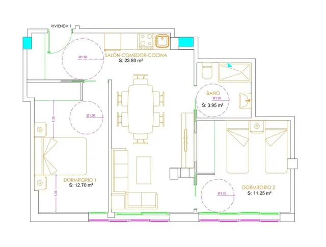 Piso Apartamento nuevo a estrenar en pleno Centro de Cáceres - foto 2